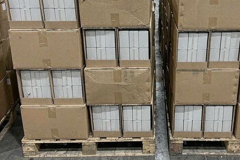 Bulk Distribution for Madrid Elektronna Ya Sisgareta — container load