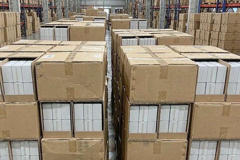 Case Study: Elektronna Ya Sisgareta kits — container load
